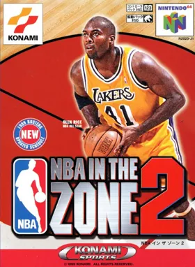 NBA in the Zone 2 (Japan) box cover front